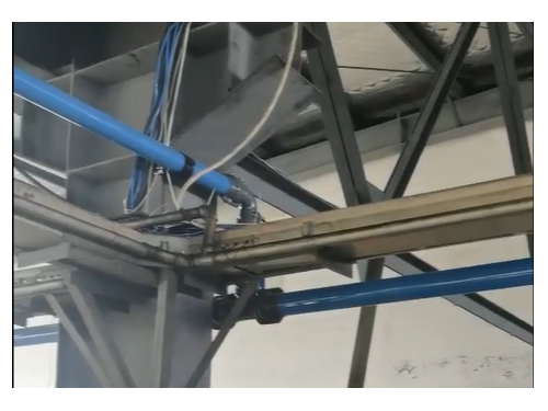 空壓機節能管道項目安裝完成！